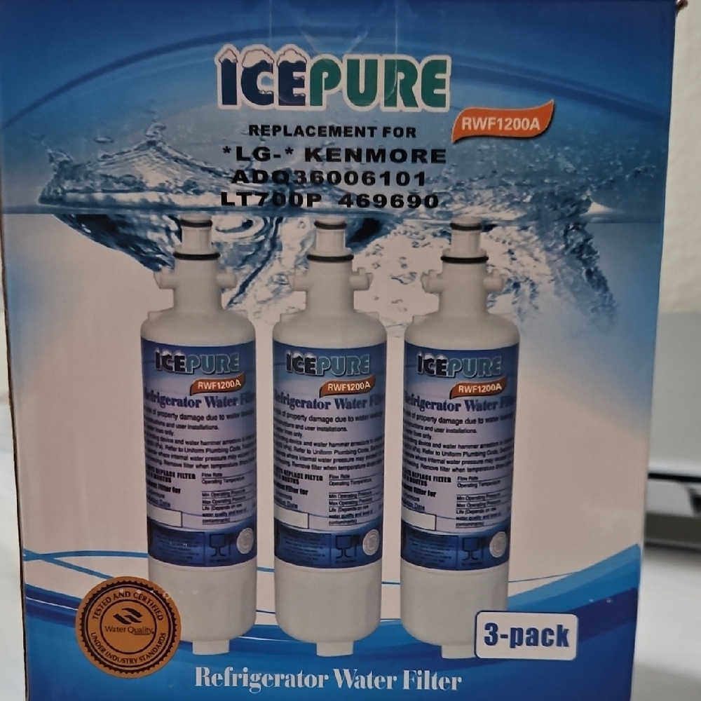 ICEPURE Refrigerator Water Filter - 2 Filters